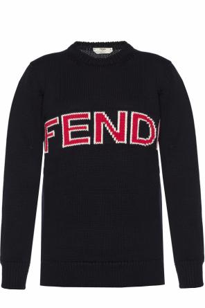 Logo-embroidered sweater, zdjęcie 1 Logo-embroidered sweater od Fendi